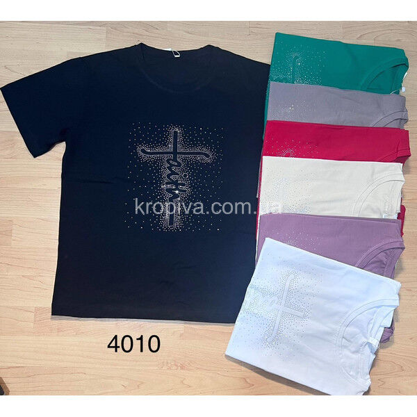 Женская футболка полубатал микс оптом 090625-770
