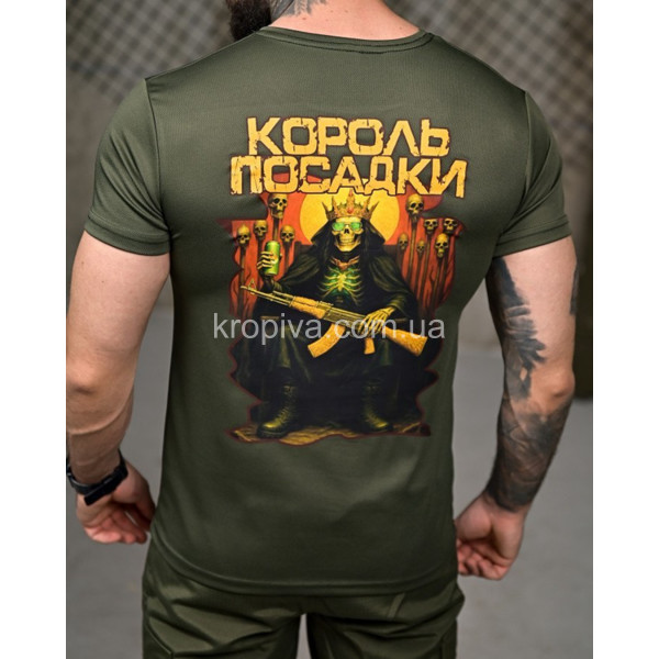 Мужская футболка Стрейч котон норма оптом 040725-064