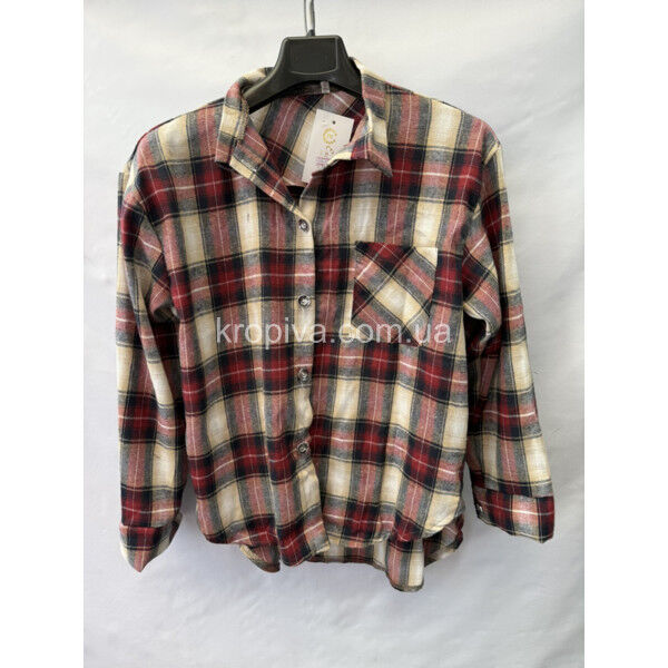 Женская рубашка норма оптом 050725-93