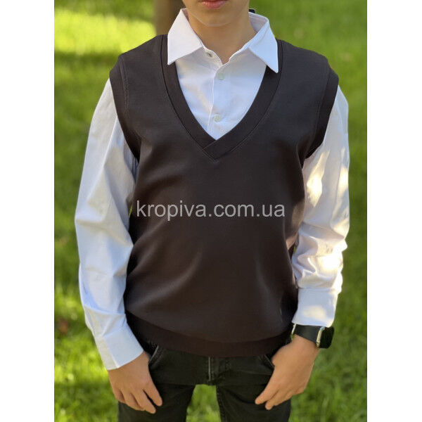 Детская жилетка-рубашка школа Турция оптом 290725-668