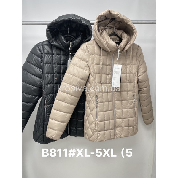 Жіноча куртка 811 напівбатал оптом 310725-0285