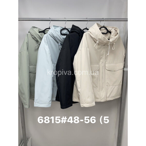 Женская куртка 6815 полубатал оптом 310725-0313