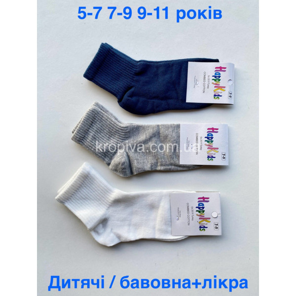 Дитячі шкарпетки 9-11 років оптом 090825-724