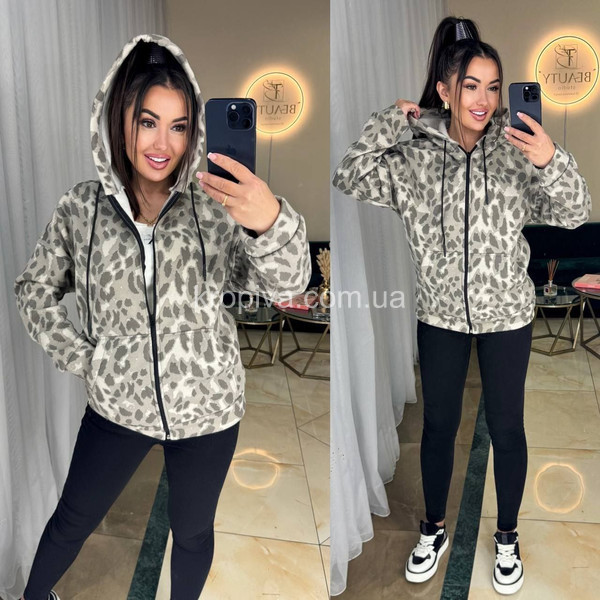 Женская кофта на змейке 3089 оптом 100825-113