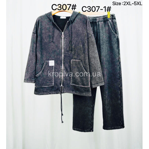 Женский костюм 307 батал оптом 200825-0196