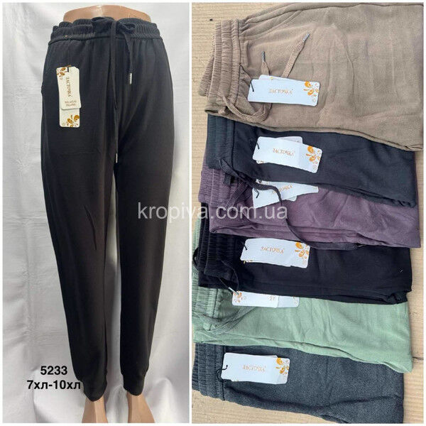 Женские штаны батал микс оптом 220825-64