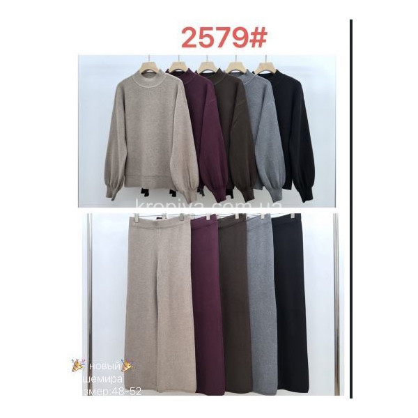 Женский костюм 2579 полубатал микс оптом 290825-010