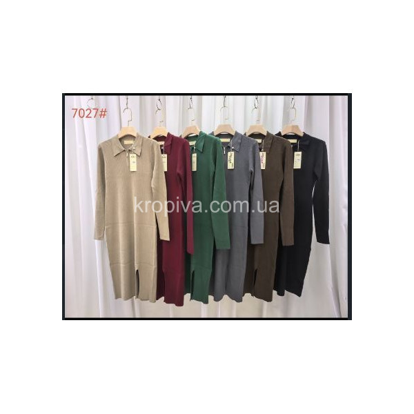 Женское платье 7027 норма микс оптом 290825-035