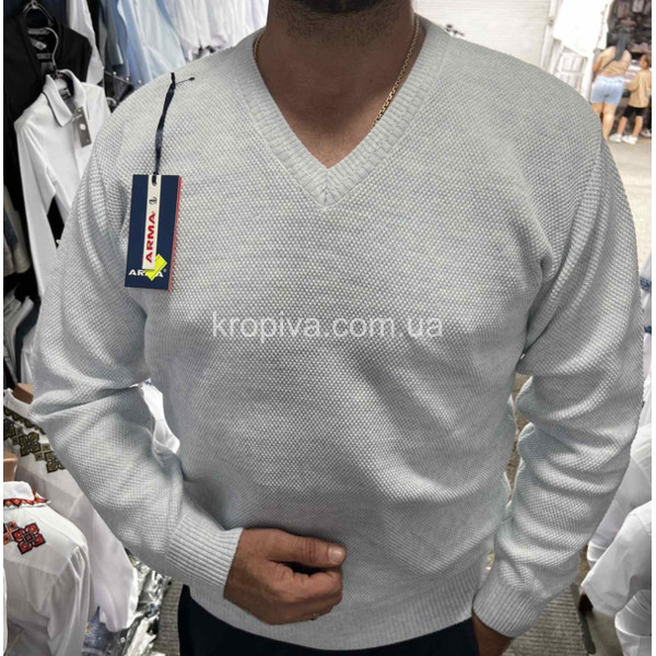 Чоловічий светр шерсть норма Туреччина оптом 290825-745