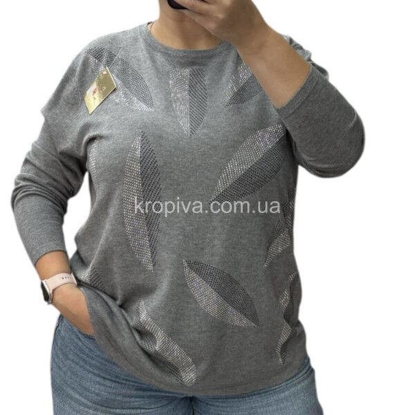 Женская кофта 25221 батал микс оптом 300825-724