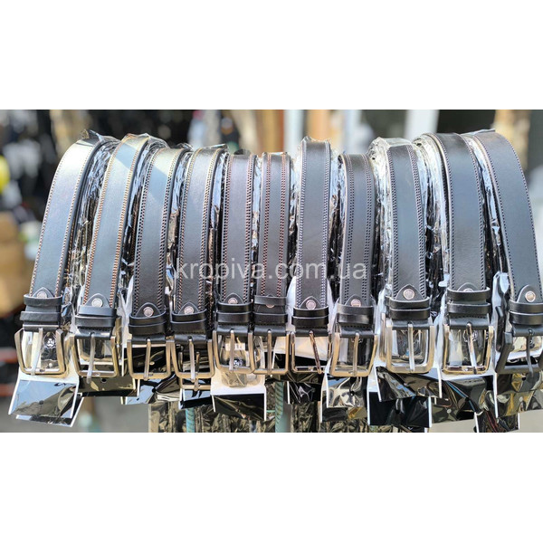 Чоловічий ремінь шкіра люкс оптом 030925-607