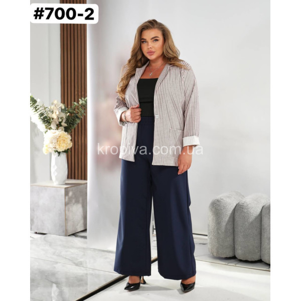 Женский пиджак 700 батал оптом 040925-686