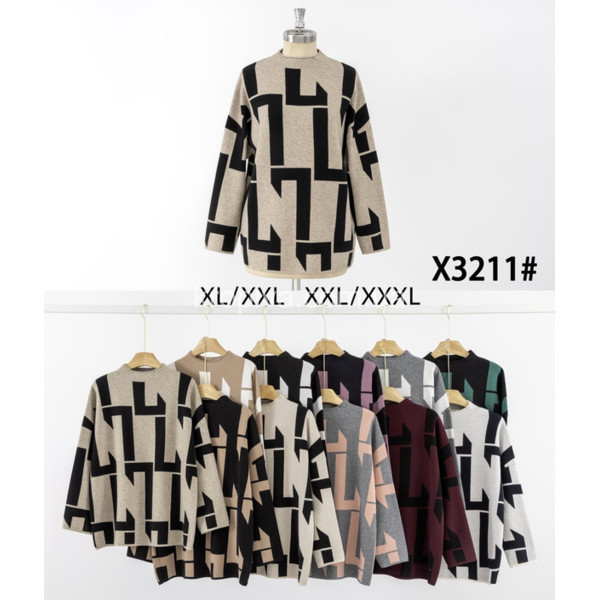 Женская кофта осень/весна микс оптом 050925-689