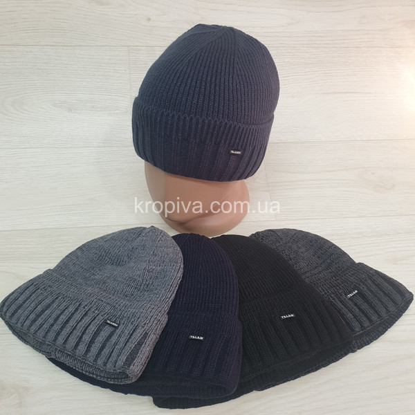 Мужская шапка на флисе микс оптом 160925-744