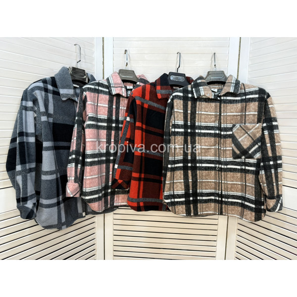 Дитяча сорочка 6-10 років фліс оптом 160925-764