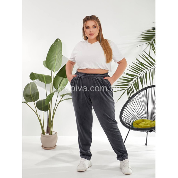 Женские спортивные штаны 709 батал оптом 180925-608