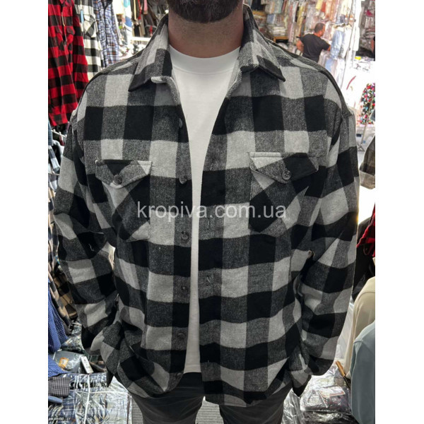 Мужская рубашка шерсть Турция оптом 250925-700