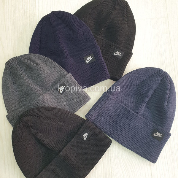 Чоловіча шапка одинарна мікс оптом 300925-713