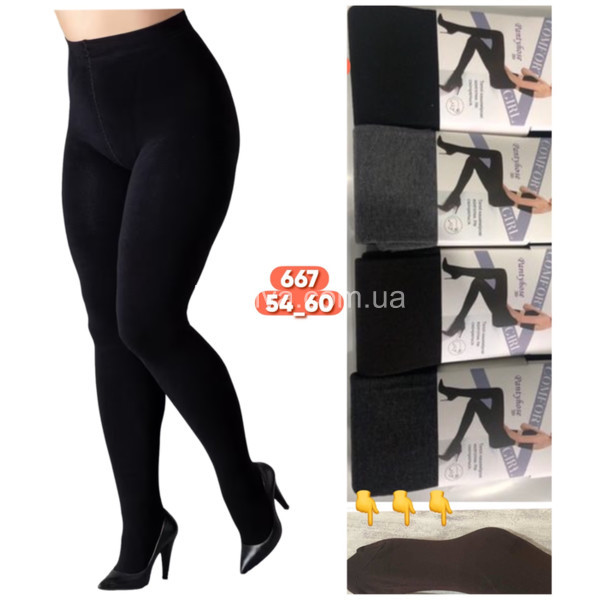 Жіночі колготки на флісі оптом 021025-704