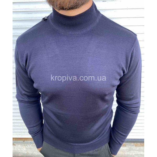 Мужской свитер стойка норма Турция оптом 071025-636