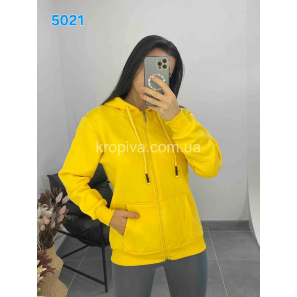 Женская толстовка на змейка 5021 полубатал оптом 171025-124