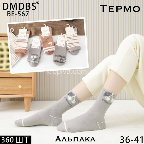 Жіночі шкарпетки альпака оптом 181025-629