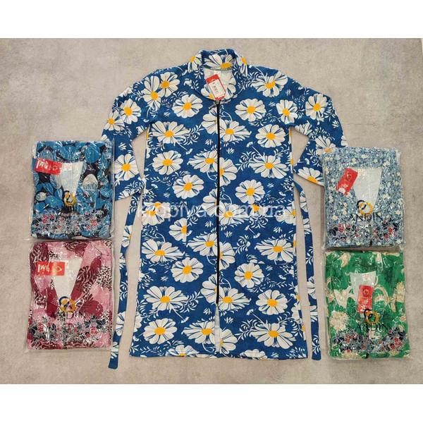 Женский халат ANDIN 3077 батал оптом 241025-0162