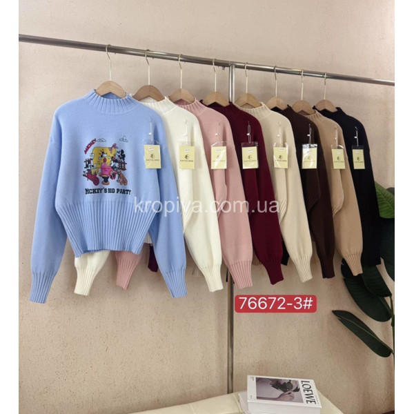 Женский свитер 76672-3 микс оптом 241025-186