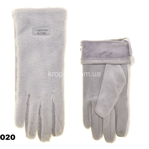 Перчатки женские 020 ПЖМ микс оптом 261025-653
