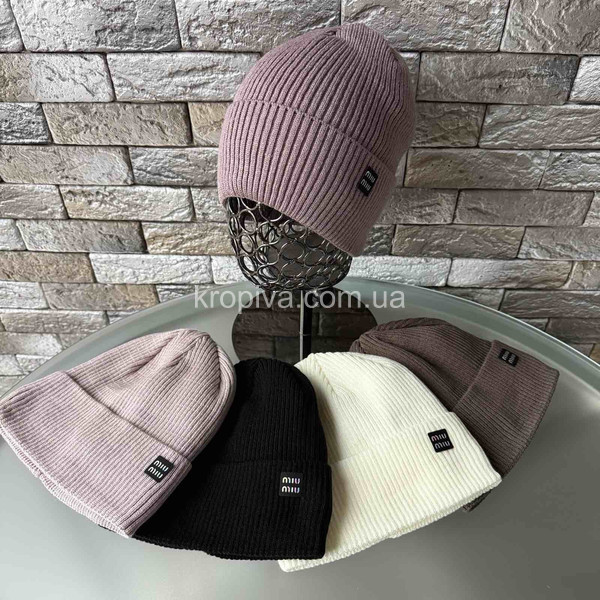 Женская молодежная шапка оптом 071125-06