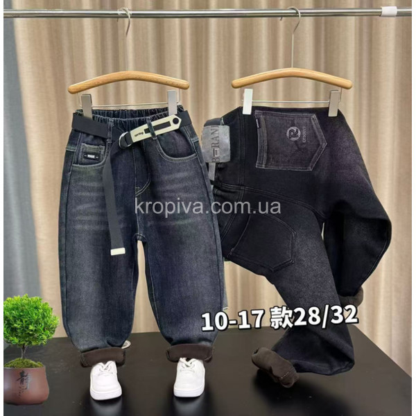 Детские джинсы 10-17 оптом 081125-42