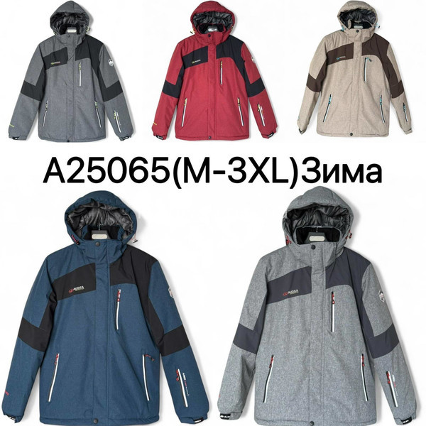 Чоловіча куртка термо норма зима оптом 061125-621