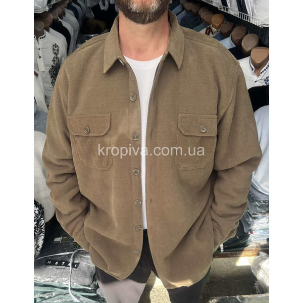 Чоловіча сорочка на хутрі Туреччина оптом  (081125-617)