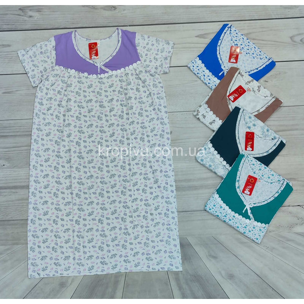 Женская ночнушка 320 батал микс оптом 141125-095