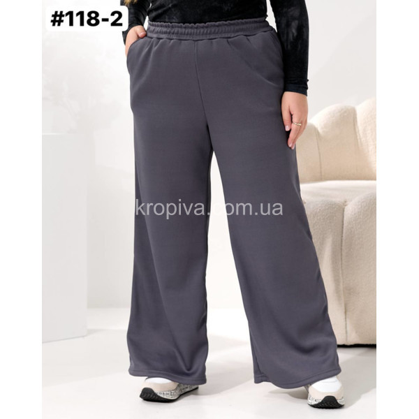 Жіночі спортивні штани батал оптом 221125-704