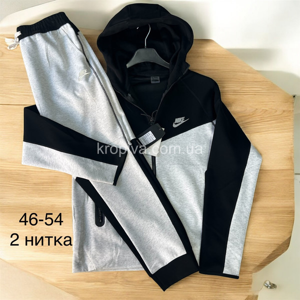 Мужской спортивный костюм норма двухнитка оптом 161225-764