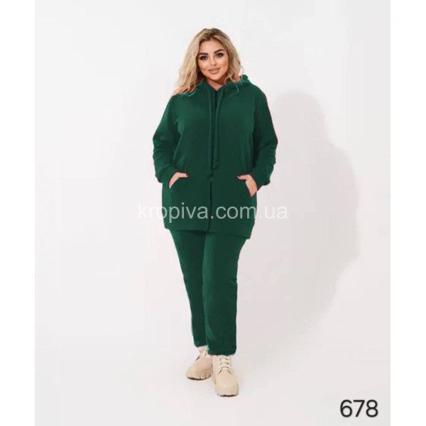 Женский спортивный костюм 678 батал оптом 171225-674
