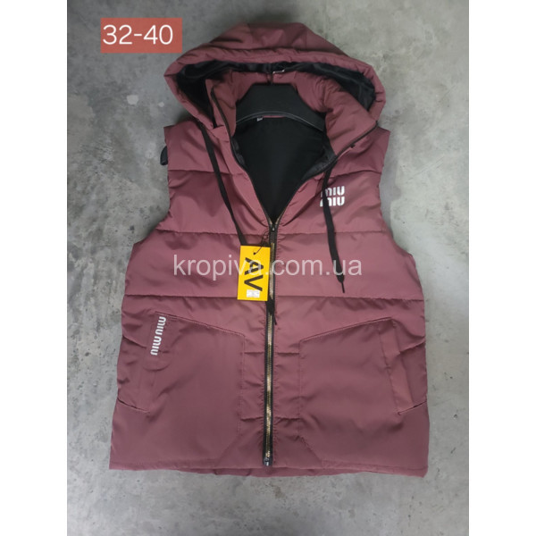 Детская жилетка 32-40 оптом 251225-660