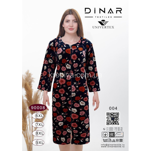 Жіночий халат батал Узбекистан оптом 251225-754