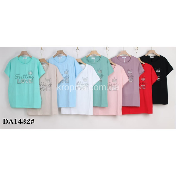 Жіноча футболка мікс оптом 040125-0136