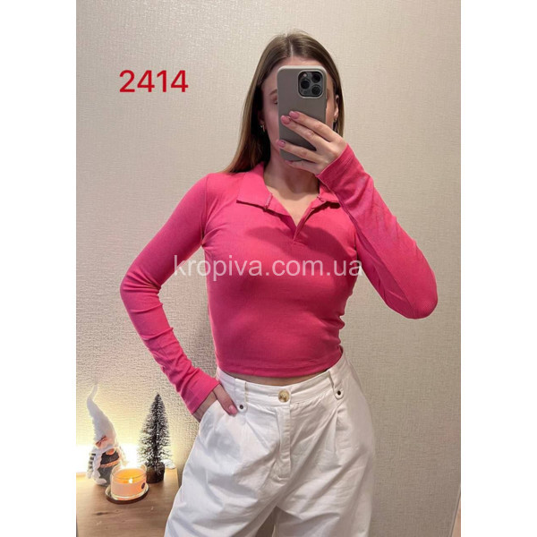 Женский укороченный лонг 2414 оптом 110126-07