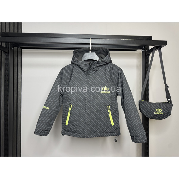 Дитяча двостороння куртка 29923 оптом 240126-113