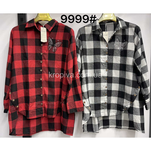 Женская рубашка батал оптом 010226-024