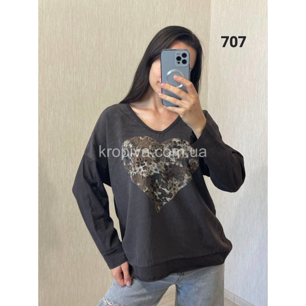 Женский свитшот 707 оптом 070226-115