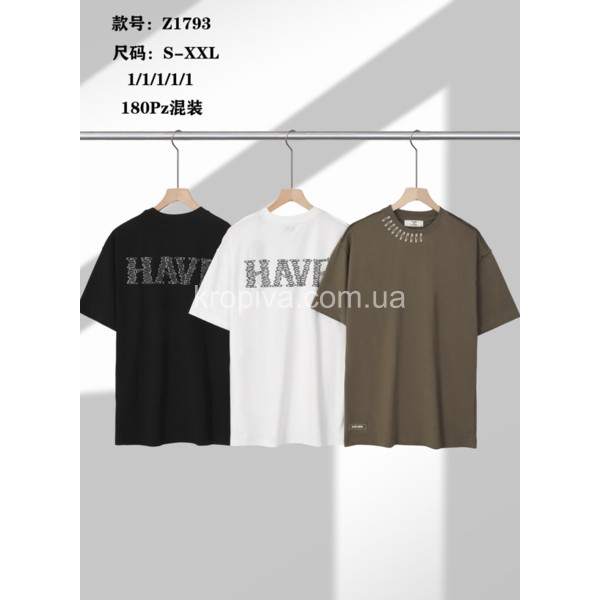 Мужская футболка норма оптом 100226-647