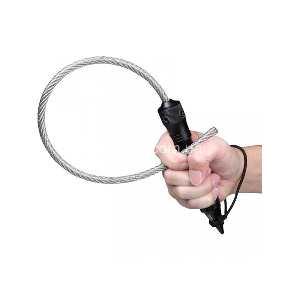 Гибкая дубинка с металлическим тросом и стеклобоем оптом 190226-0202