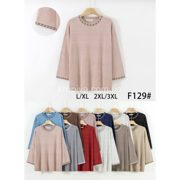 Жіноча кофта напівбатал мікс оптом 220226-671