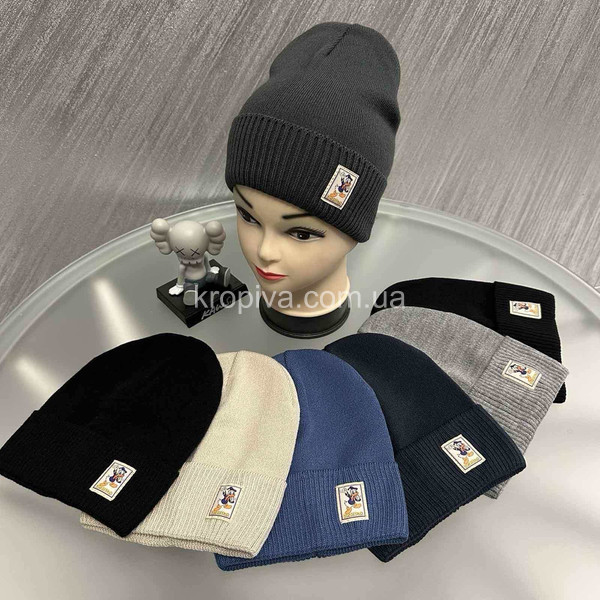 Детская одинарная шапка оптом 240226-121