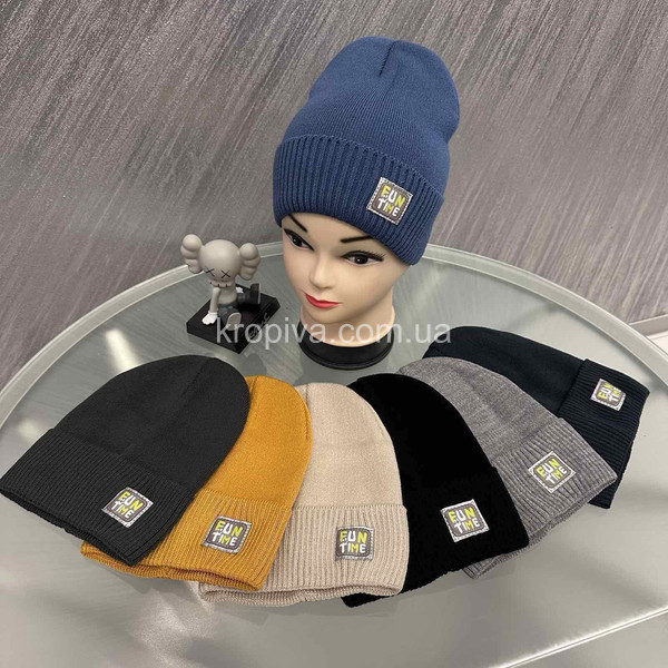Детская одинарная шапка оптом 240226-126
