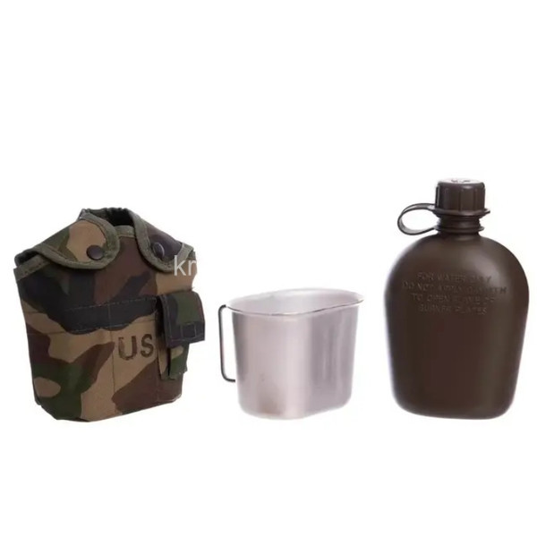 Фляга 1 літр мікс для ЗСУ оптом 230226-641